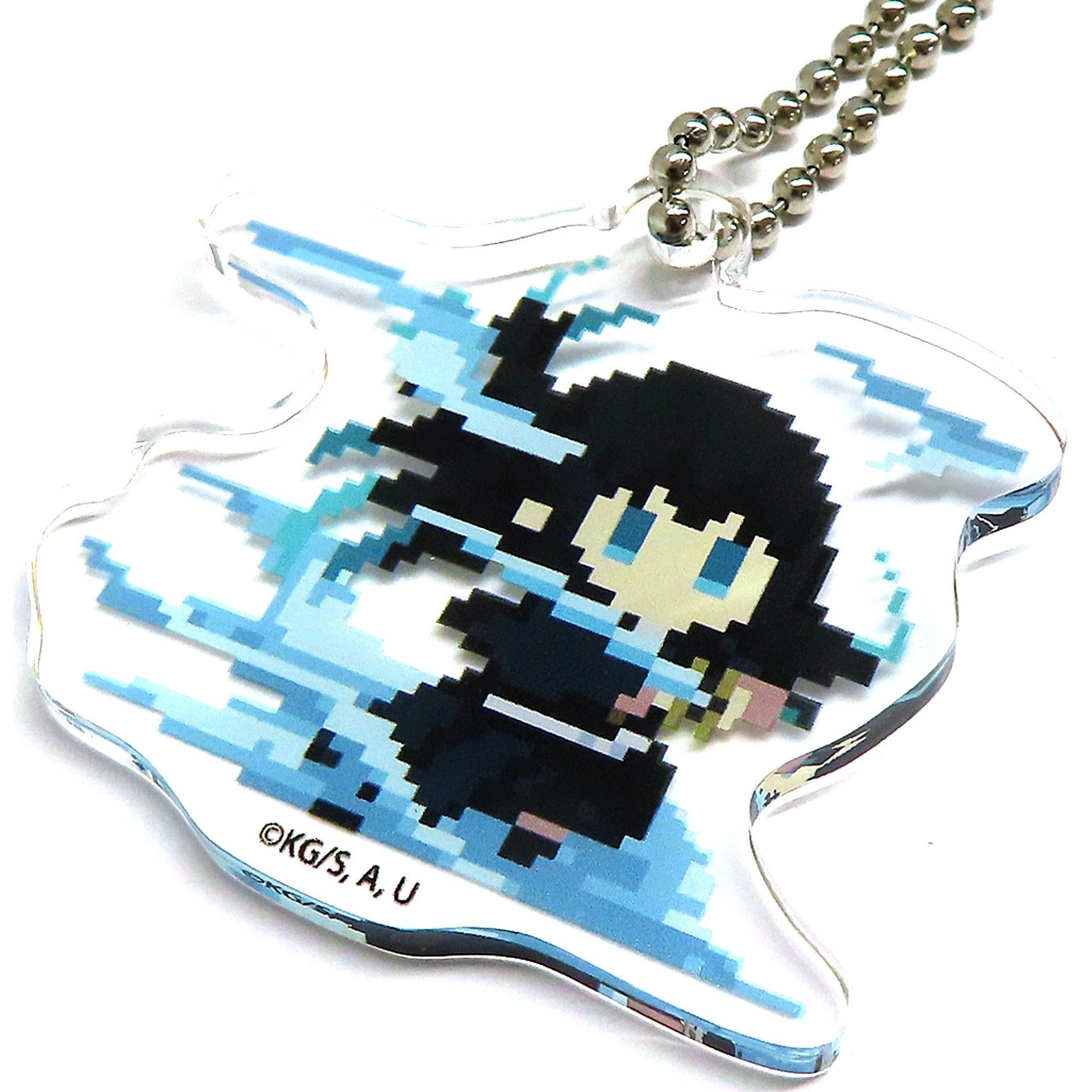 Muichiro Tokito D Prize Demon Slayer Dot Series Aniplex Online Kuji Acrylic Charm [USED]