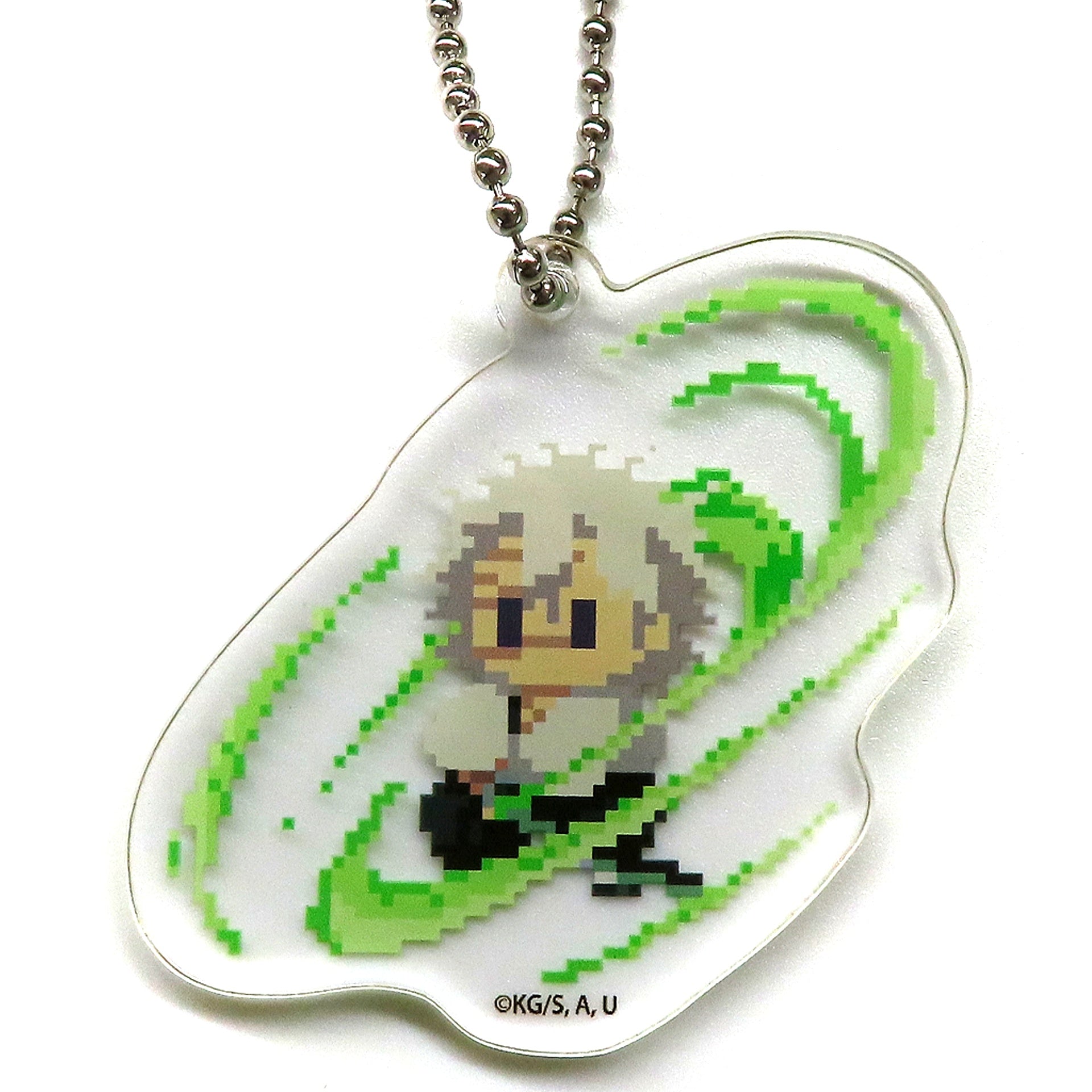 Sanemi Shinazugawa Demon Slayer Acrylic Charm Dot Series Aniplex Online Kuji Prize D [USED]