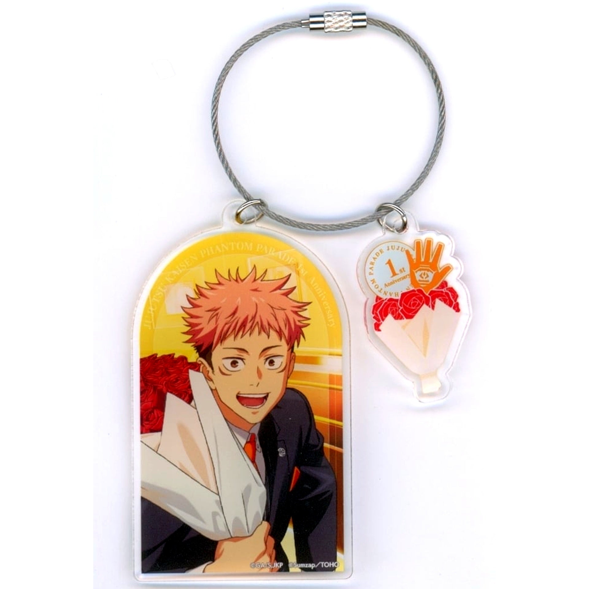 Yuji Itadori Jujutsu Kaisen Phantom Parade 1st Anniversary Acrylic Wire Ring [USED]