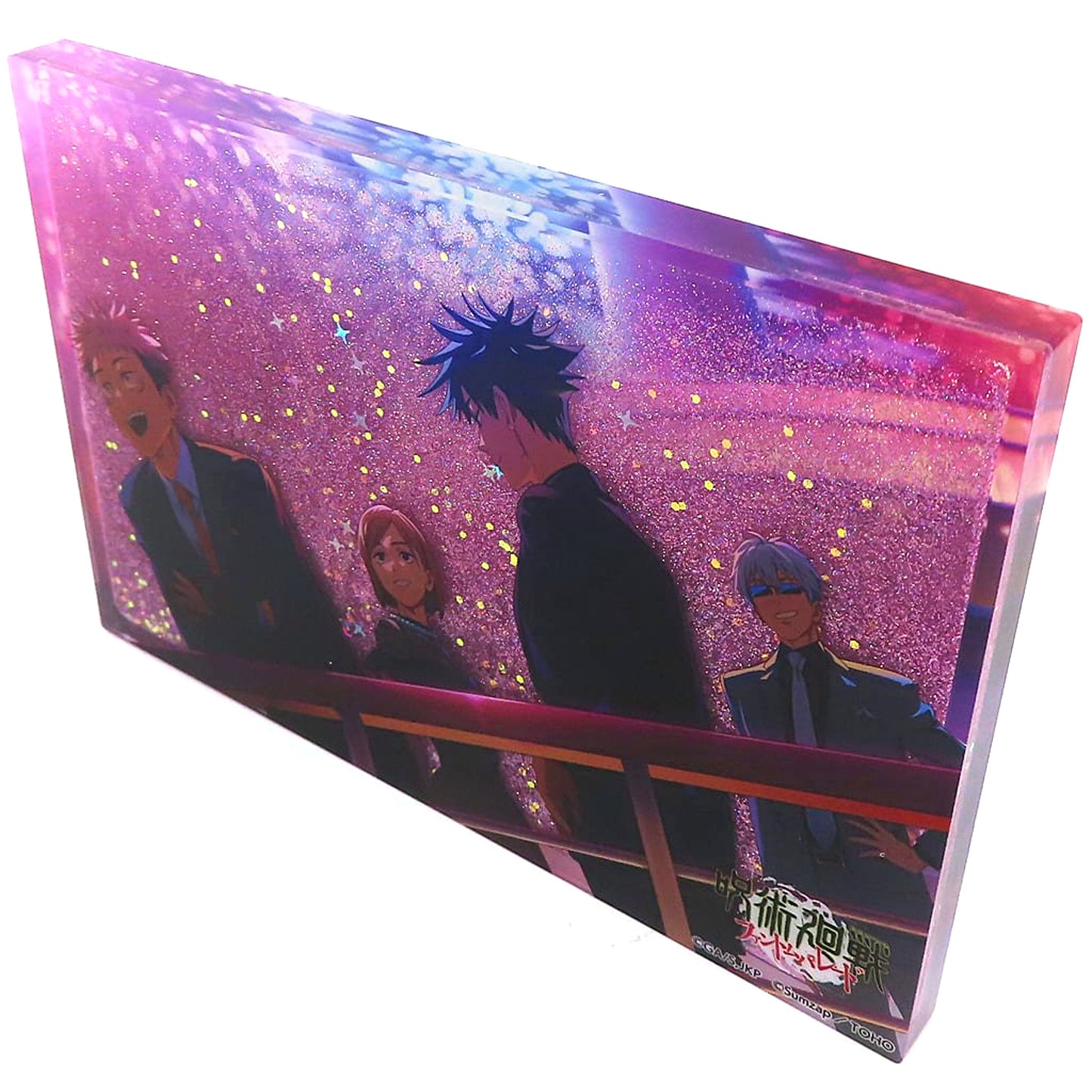 Assorted Jujutsu Kaisen Phantom Parade 1st Anniversary Commemoration Glitter Acrylic Block Anniversary [USED]