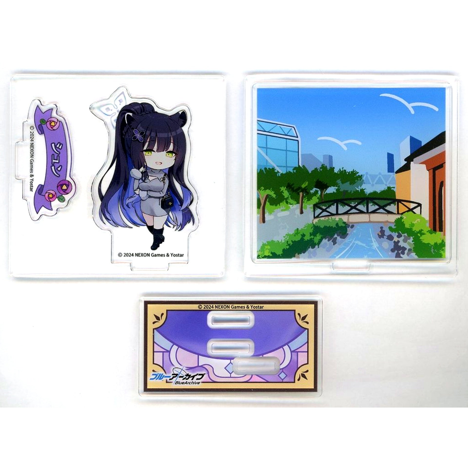 Shun Sunohara Diorama Acrylic Stand Blue Archive Sensei to Iku! Fuyu no Kobe Arima Tabi [USED]
