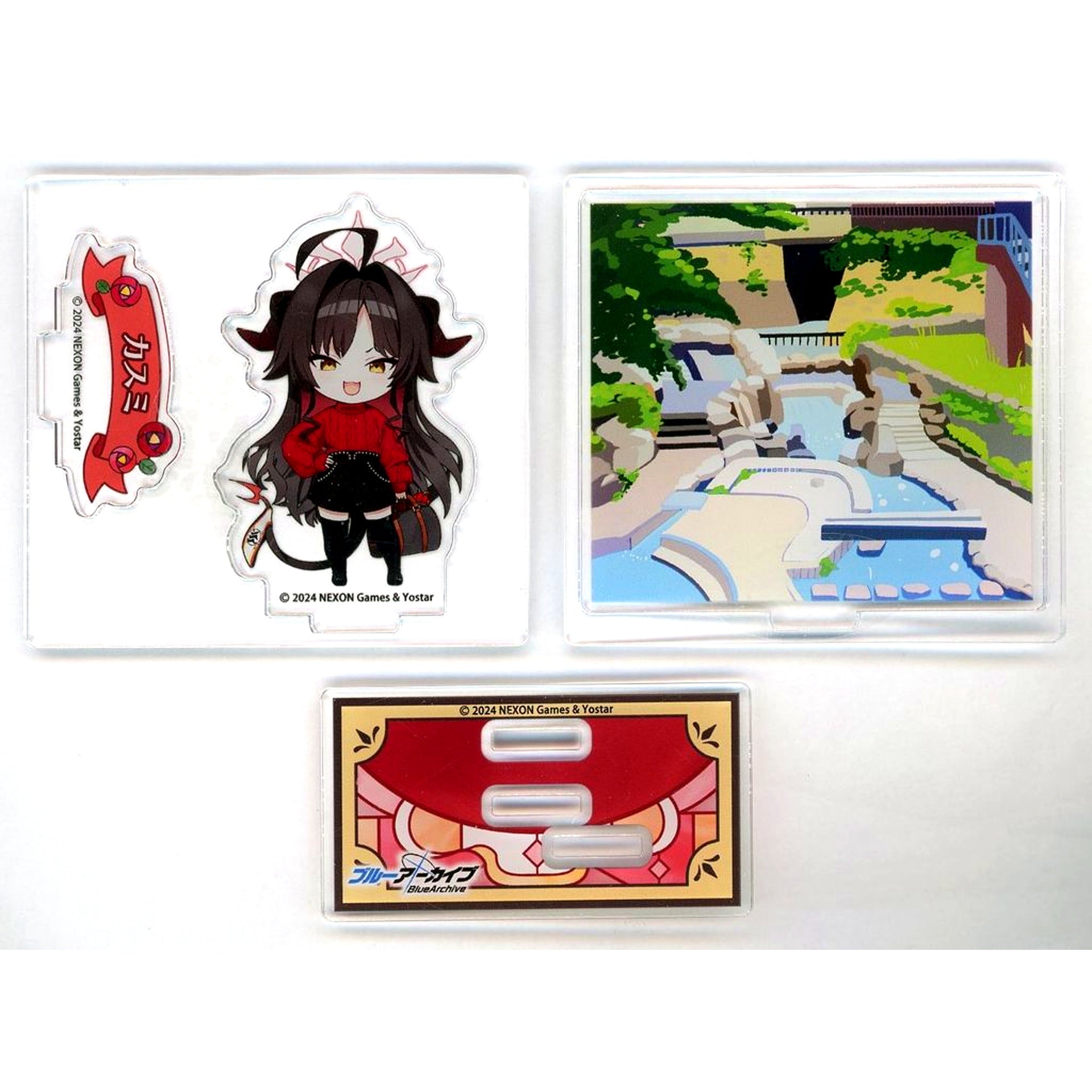 Kasumi Kinugawa Blue Archive Trip to Kobe Arima in Winter with Sensei! Diorama Acrylic Stand [USED]