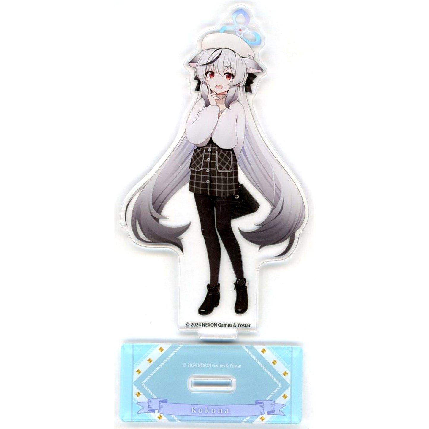 Kokona Shunhara Blue Archive Trip to Kobe Arima in Winter with Sensei! Acrylic Stand [USED]