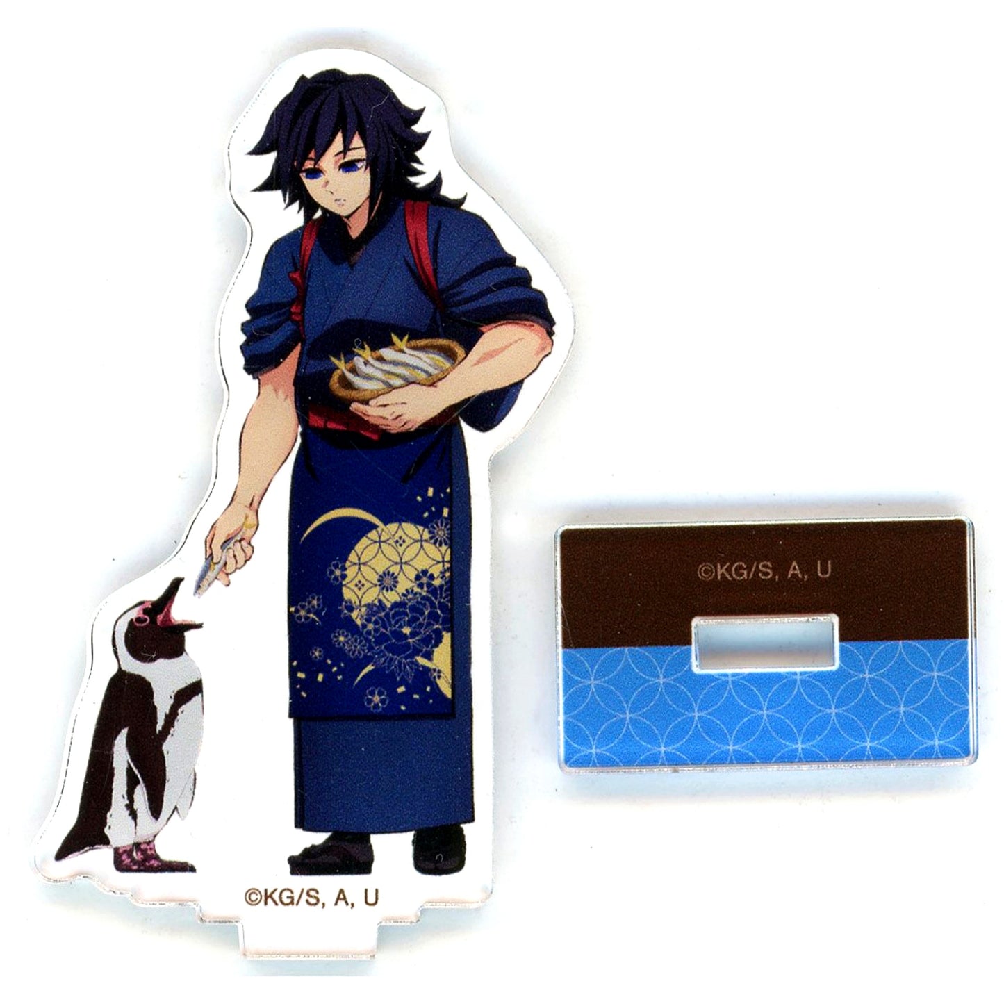 Giyu Tomioka Full Body Animal Training Ver. Illustration Trading Acrylic Stand Demon Slayer: Kimetsu no Yaiba in Tobu Zoo [USED]