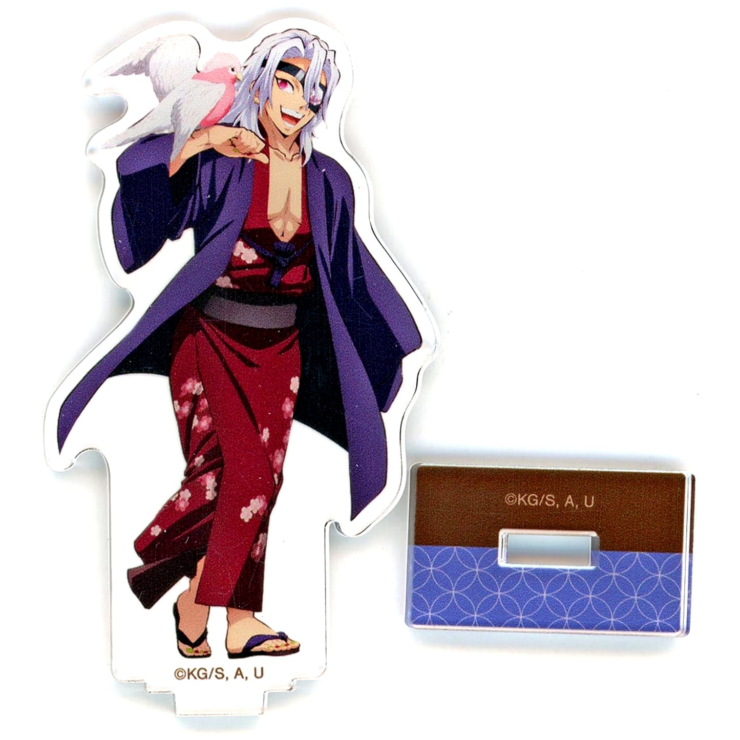 Tengen Uzui - Full Body Demon Slayer in Tobu Zoo Exclusive Animal Training Ver. Trading Acrylic Stand [USED]