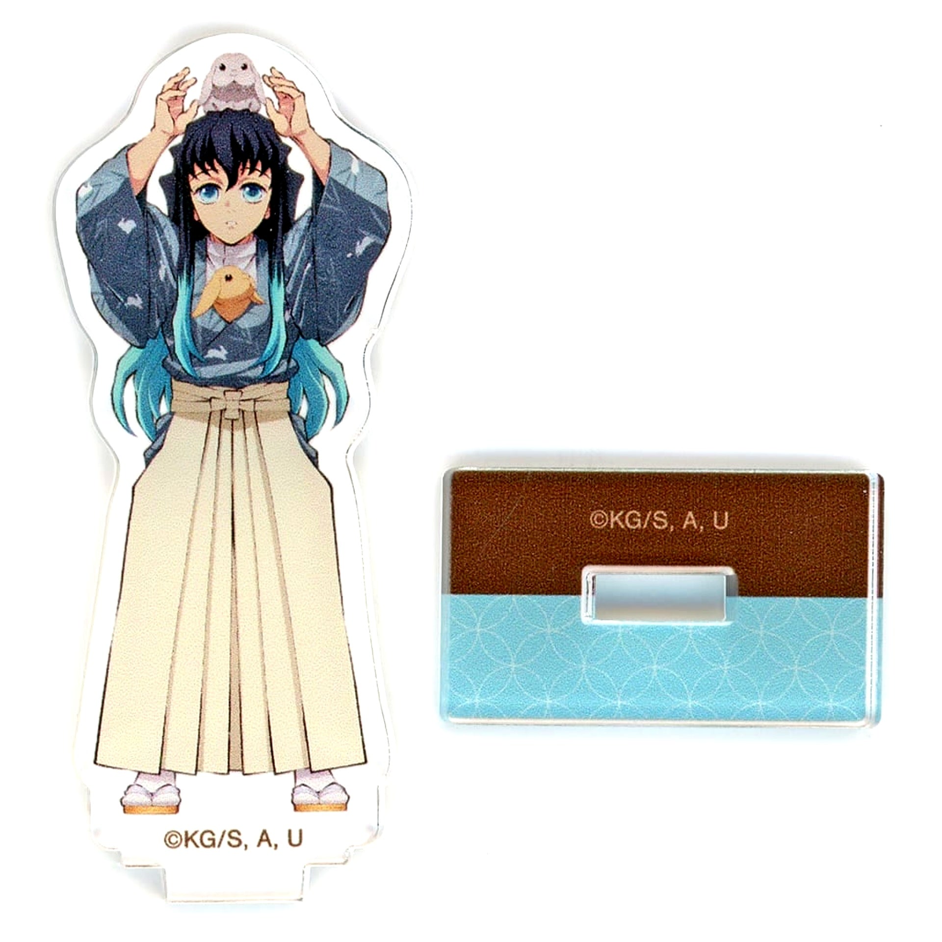 Muichiro Tokito Demon Slayer: Kimetsu no Yaiba in Tobu Zoo Newly Drawn Animal Training Ver. Trading Acrylic Stand Full Body [USED]