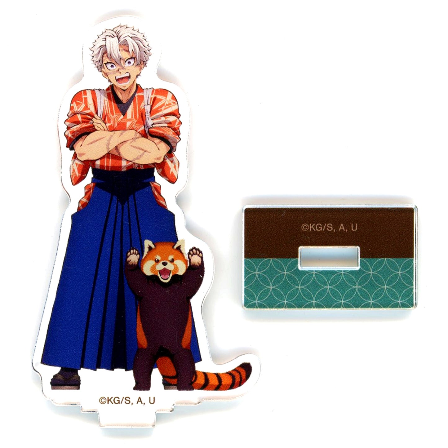 Sanemi Shinazugawa - Full Body Demon Slayer in Tobu Zoo Exclusive Animal Training Ver. Trading Acrylic Stand [USED]