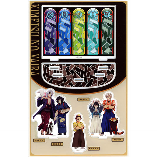 Group Newly Drawn Animal Training Ver. Acrylic Diorama Demon Slayer: Kimetsu no Yaiba in Tobu Zoo [USED]