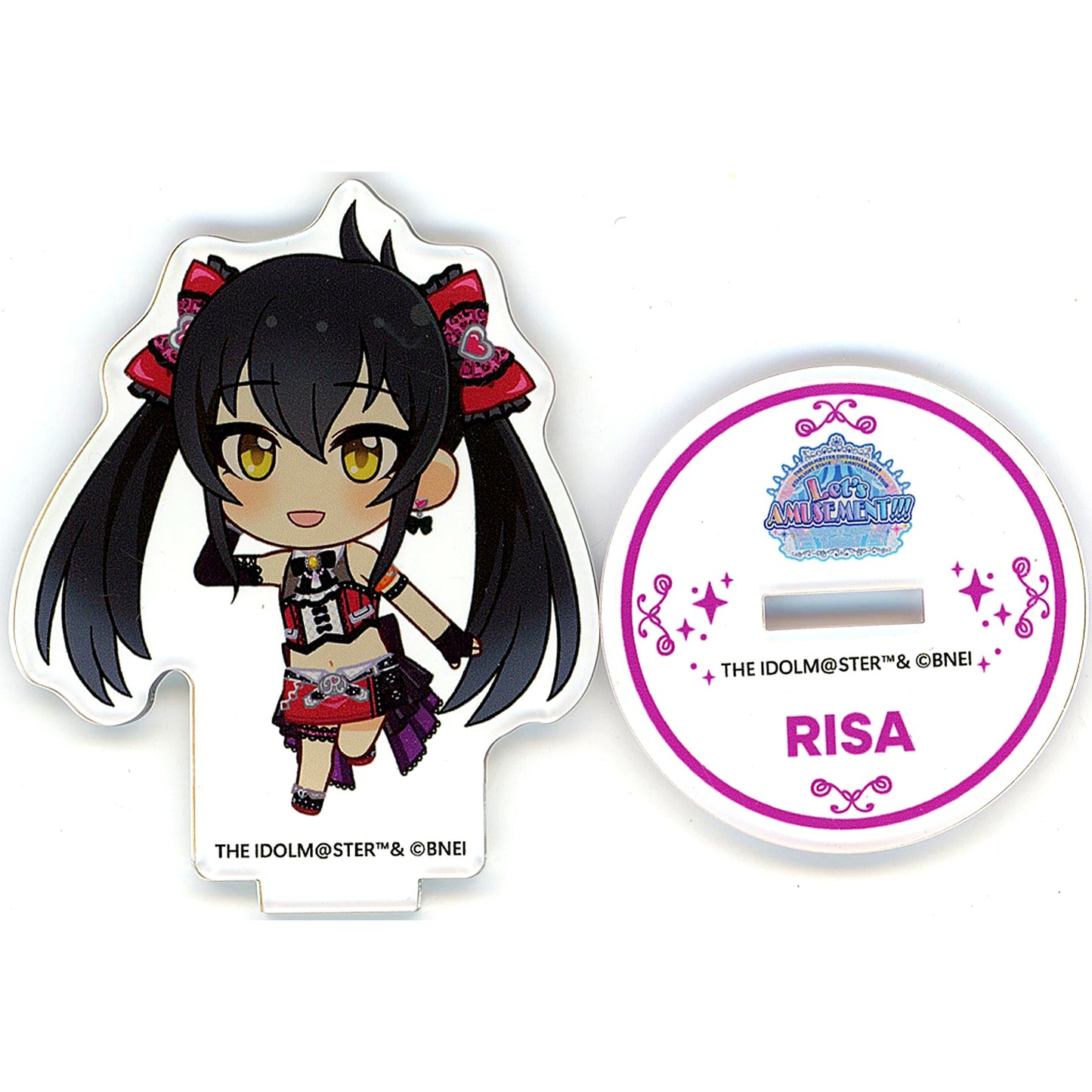 Risa Matoba STARLIGHT STAGE 10th ANNIVERSARY Ver. Idolmaster Cinderella Girls Official Mini Acrylic Stand [USED]