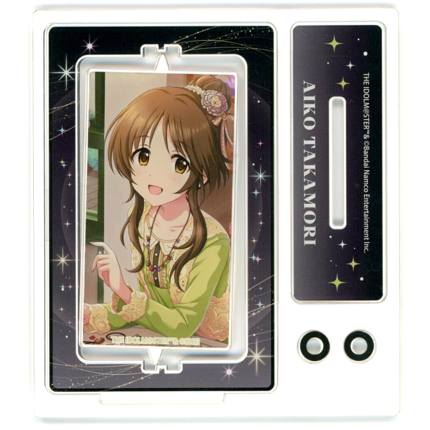 Aiko Takamori THE IDOLM@STER Cinderella Girls Official Reversible Acrylic Stand STARLIGHT STAGE 10th ANNIVERSARY ver. [USED]