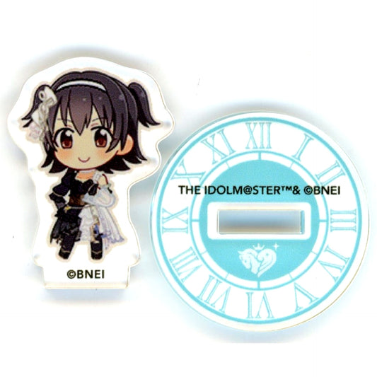 Miria Akagi The Idolmaster Cinderella Girls Starlight Stage 10th Anniversary Garapon Osaka B C Prize Official Mini Mini Acrylic Stand [USED]