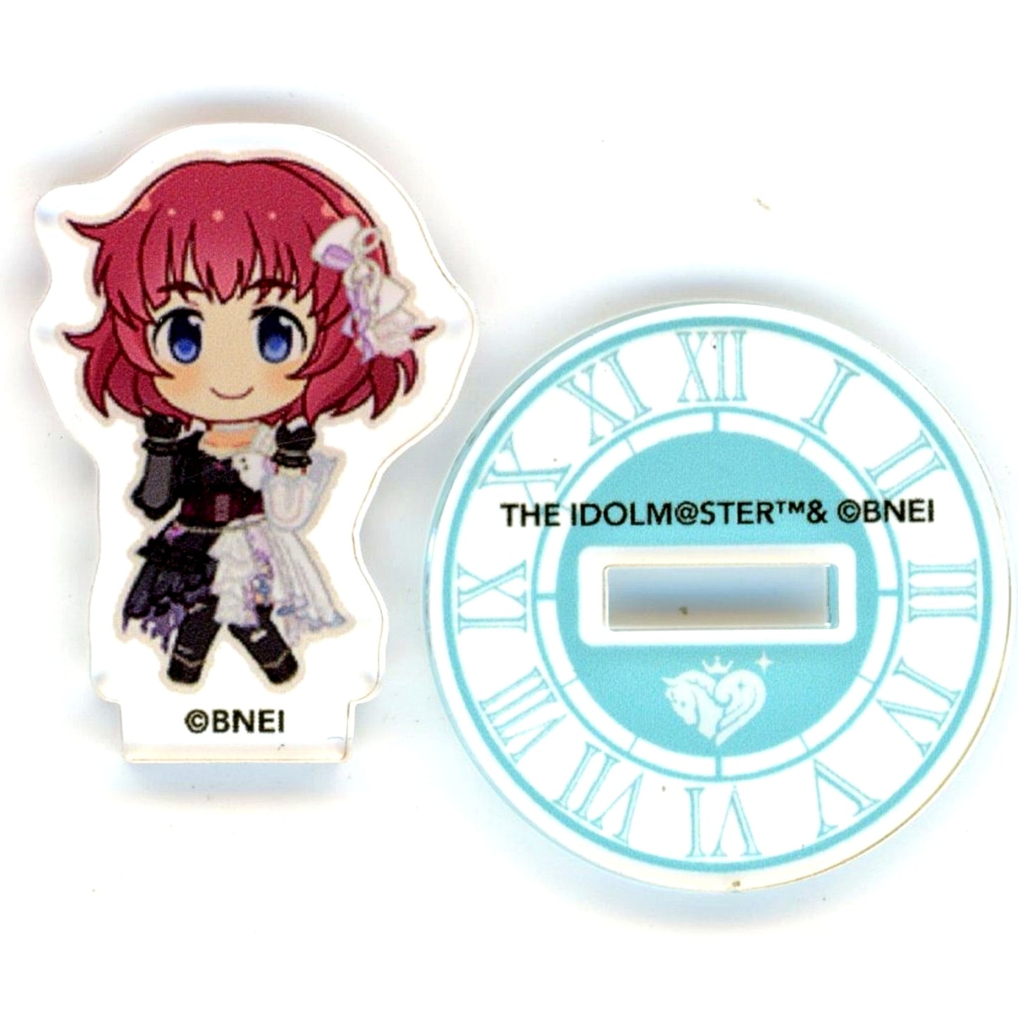 Miyako Anzai THE IDOLM@STER CINDERELLA GIRLS Mini Mini Acrylic Stand STARLIGHT STAGE 10th Anniv Garapon Osaka Prize B C [USED]