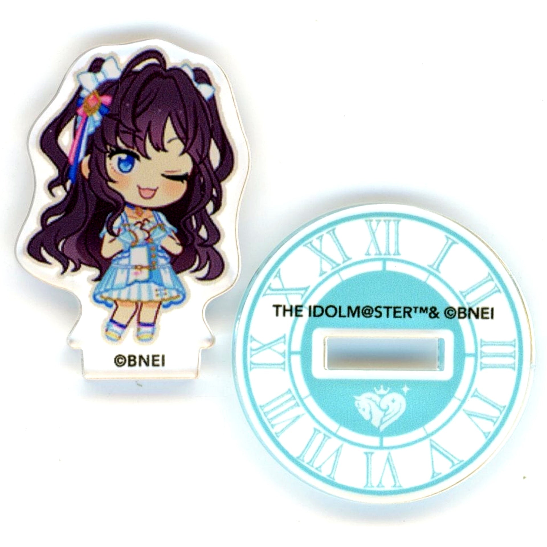 Shiki Ichinose THE IDOLM@STER CINDERELLA GIRLS STARLIGHT STAGE Official Mini Mini Acrylic Stand Prize B C 10th Anniv Garapon Tokyo [USED]