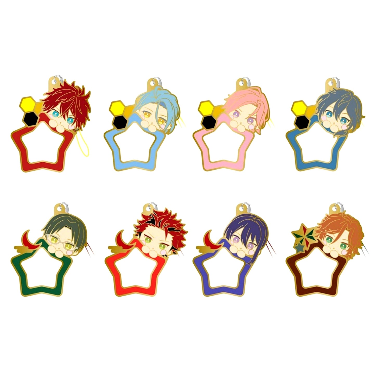Set of 8 Ensemble Stars!! Minicolle! Chararing Charm Collection Vol.4 [USED]