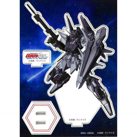Delta Zayne Mobile Suit Gundam: Silver Phantom Single Item Acrylic Stand CD Theme Song Shoko Nakagawa ACROSS THE WORLD Enclosed Bonus [USED]