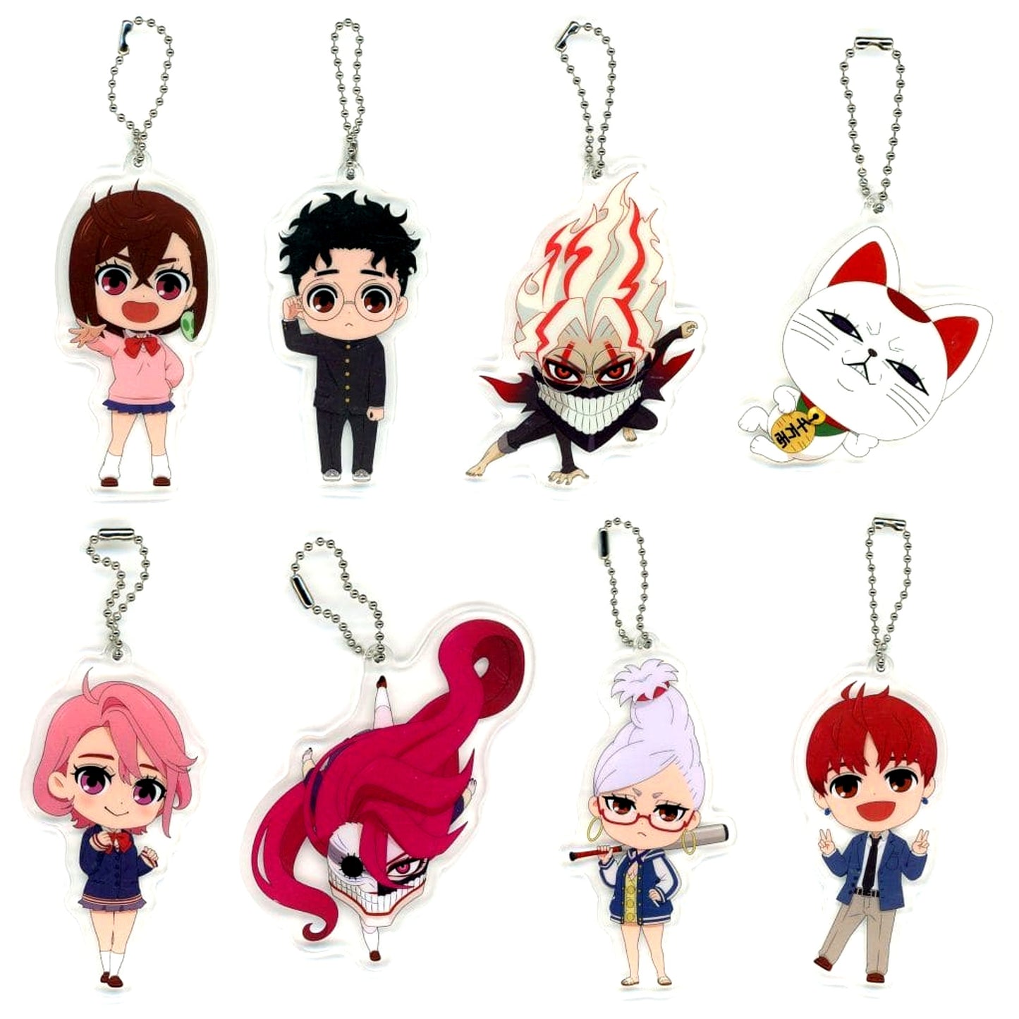 Dandadan Acrylic Keychain Set of 8 [USED]