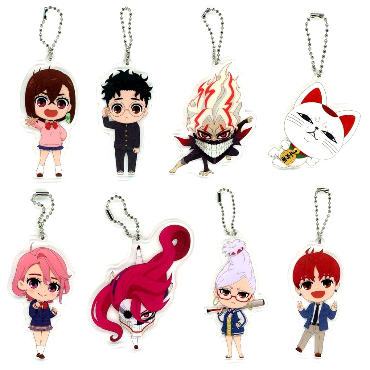 Dandadan Acrylic Keychain Set of 8 [USED]