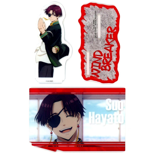 Hayato Suo Scene Shot Solo Cut Acrylic Stand WIND BREAKER [USED]