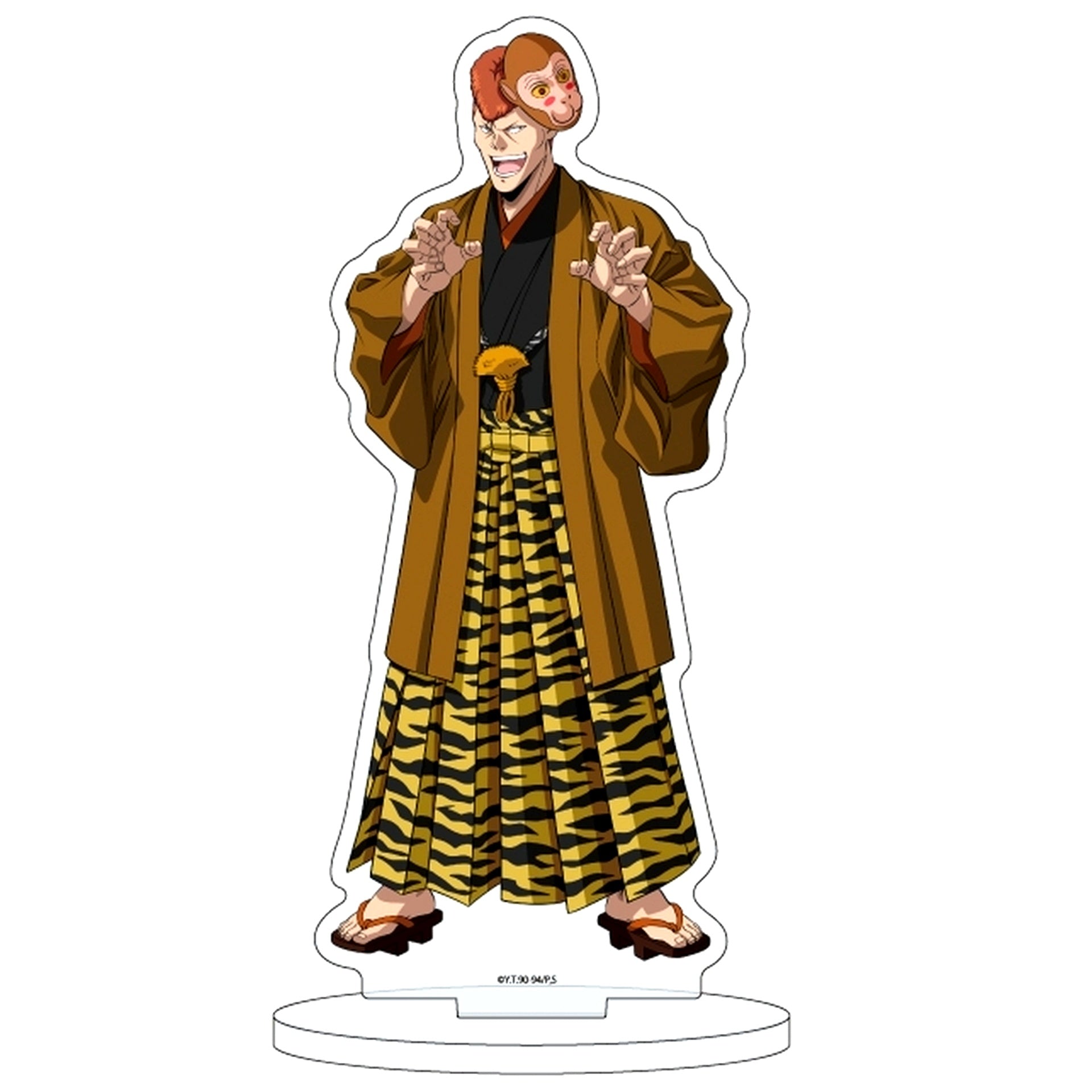 Kazuma Kuwabara 57. Hyakki Yagyo Ver. Illustration Acrylic Stand Yu Yu Hakusho [USED]