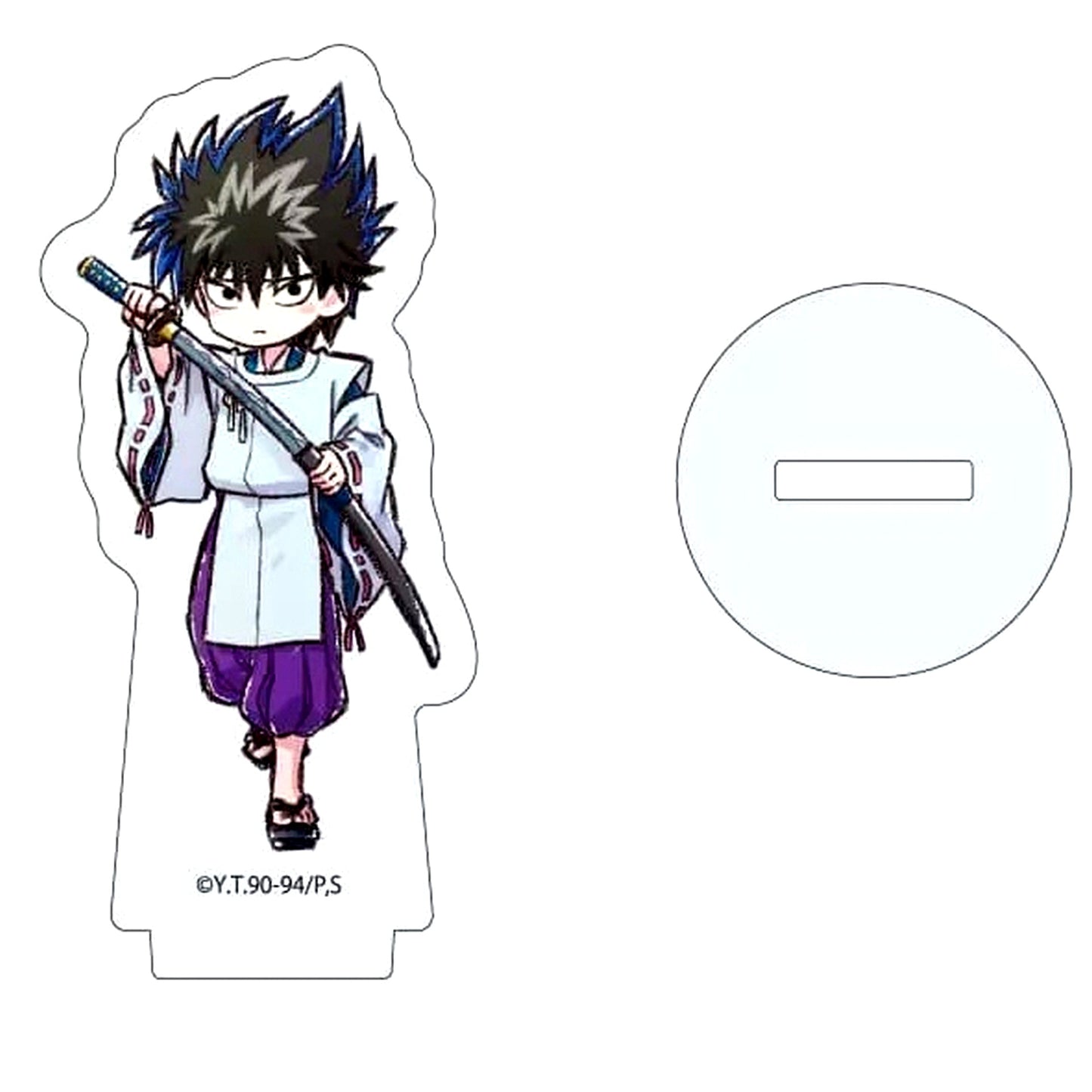 Hiei 11. Hyakki Yagyo Ver. Acrylic Petit Stand Yu Yu Hakusho GraffArt Illustration [USED]