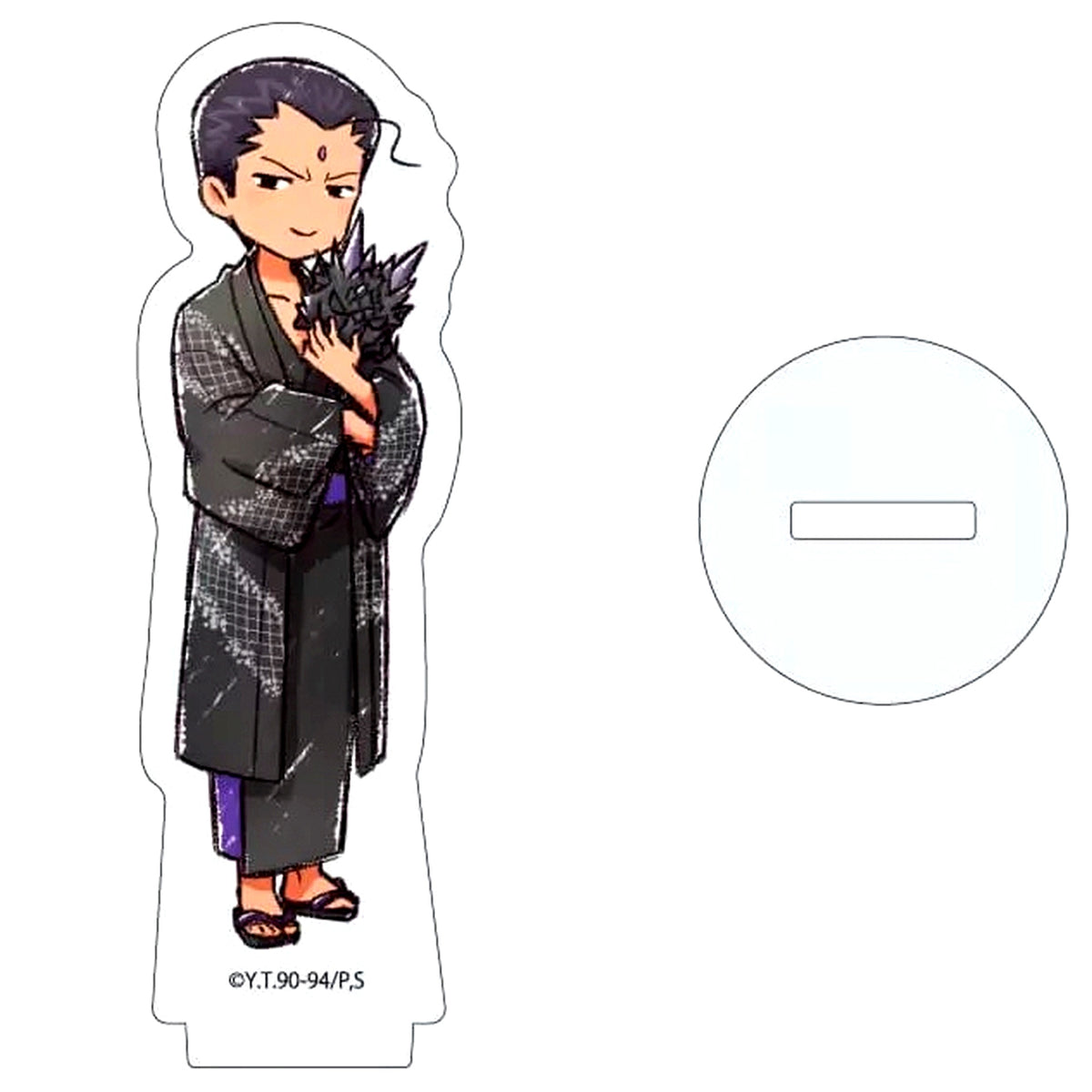 Shinobu Sensui Yu Yu Hakusho Acrylic Petit Stand No.11 Hyakki Yakou Ver. Graph Art Illustration [USED]