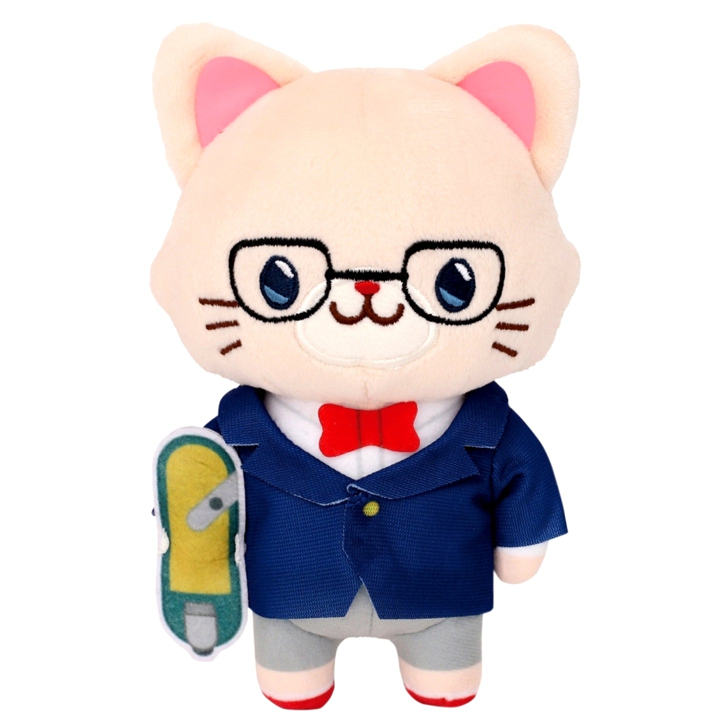 Conan Edogawa withCAT Plush Keychain Plus with Eye Mask Detective Conan [USED]