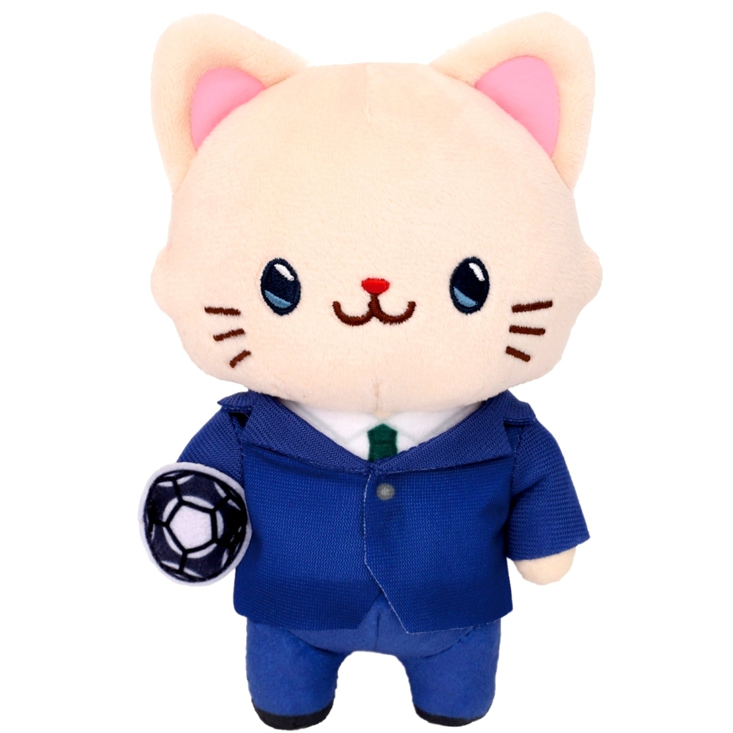 Shinichi Kudo withCAT Plush Keychain Plus with Eye Mask Detective Conan [USED]