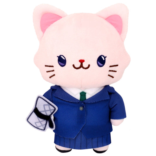 Ran Mouri withCAT Plush Keychain Plus with Eye Mask Detective Conan [USED]