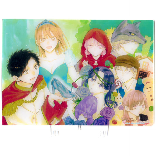 WJ 2024 No.44 Lead Color Page Foil Stamped Acrylic Art Blue Box Jump Characters Store Limited [USED]