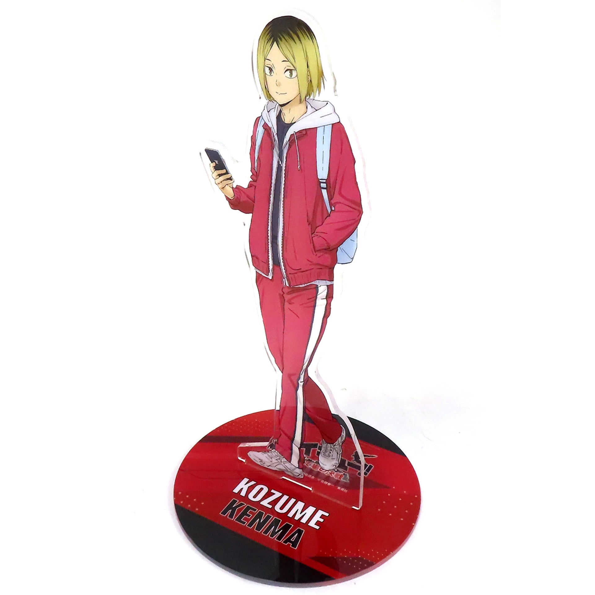Single Item Kenma Kozume Newly Drawn Big Acrylic Stand Blu-ray & DVD Haikyu!! The Movie The Dumpster Battle TOHO animation STORE Bundle Edition with Original Goods Bundled Bonus [USED]