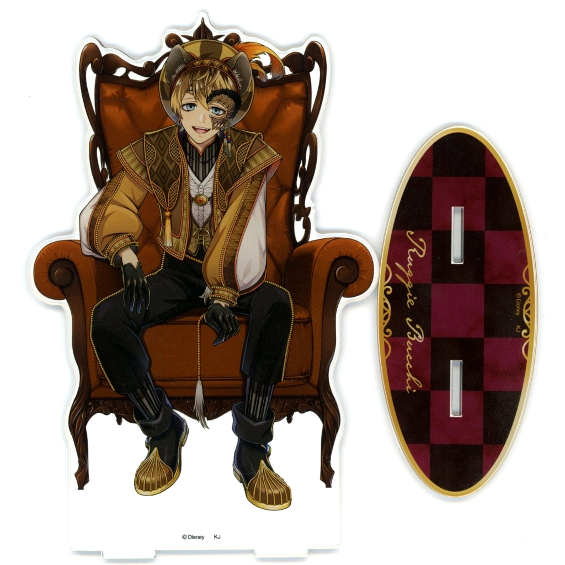 Ruggie Bucchi BIG Acrylic Stand Masquerade Dress Ver. Disney Twisted-Wonderland Animate Girls Festival 2024 [USED]