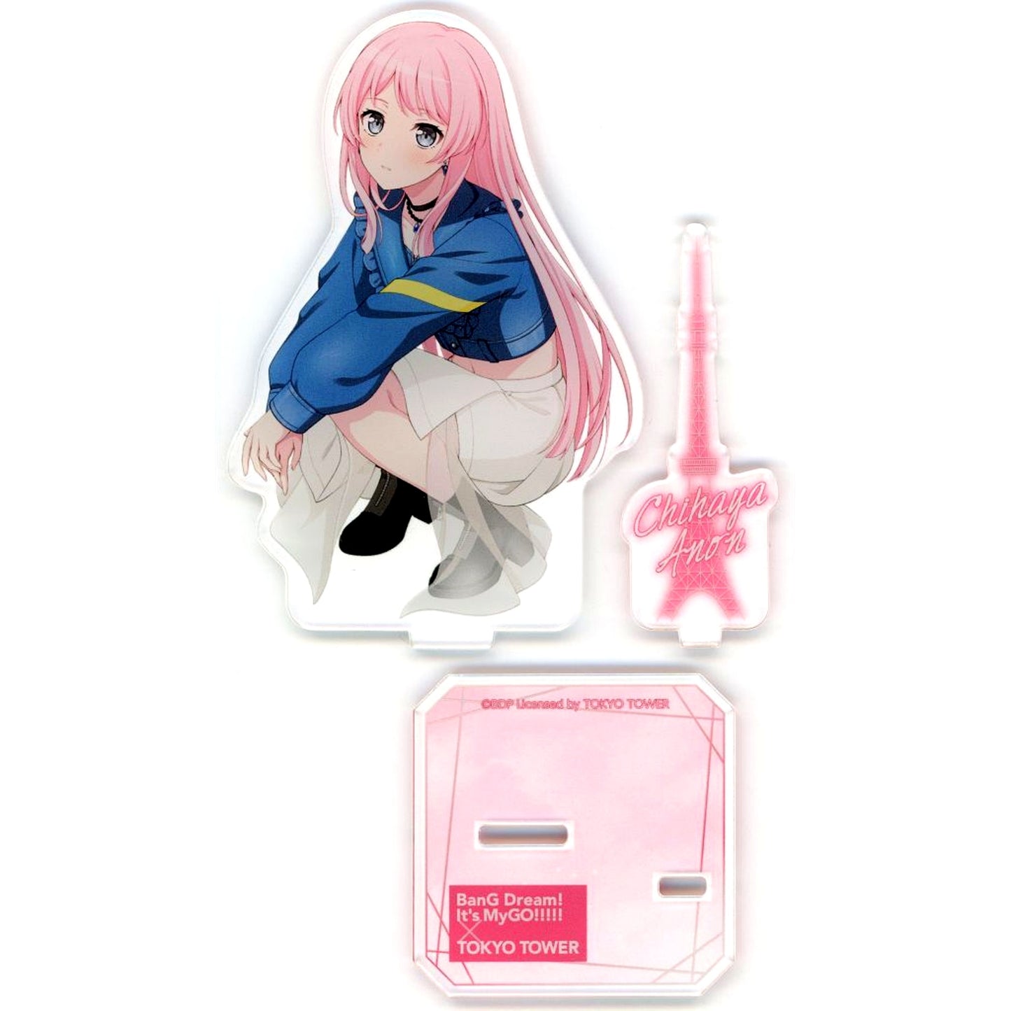 Anon Chihaya BanG Dream! It's MyGO!!!!! Movie x TOKYO TOWER Acrylic Stand [USED]