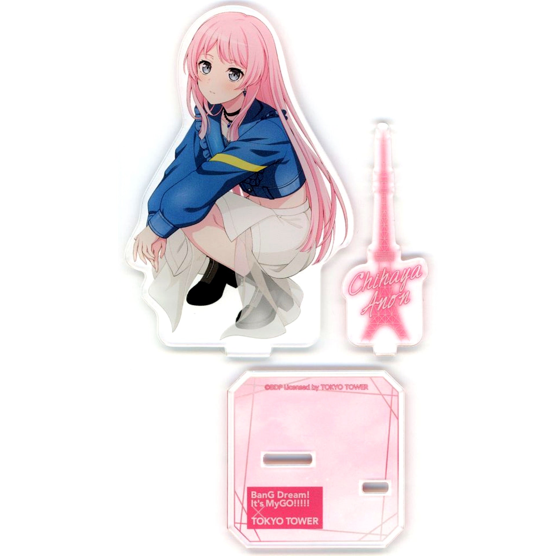 Anon Chihaya BanG Dream! It's MyGO!!!!! Movie x TOKYO TOWER Acrylic Stand [USED]