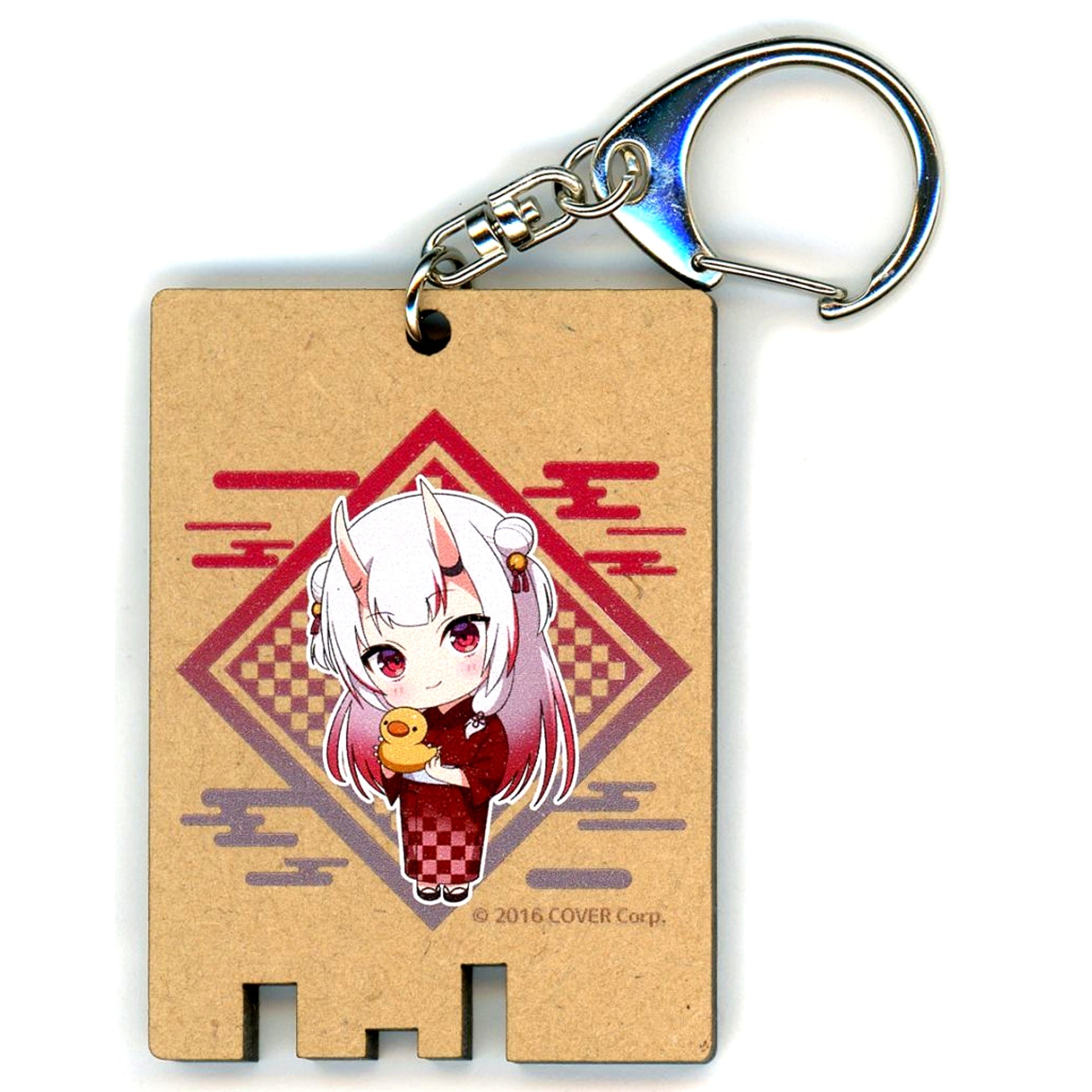 Nakiri Ayame hololive Trading Sento Lock Style Keychain Mini Char Yukata Iroha ni Hoheto Ayafubumi x Toshimaen Niwa no Yu [USED]