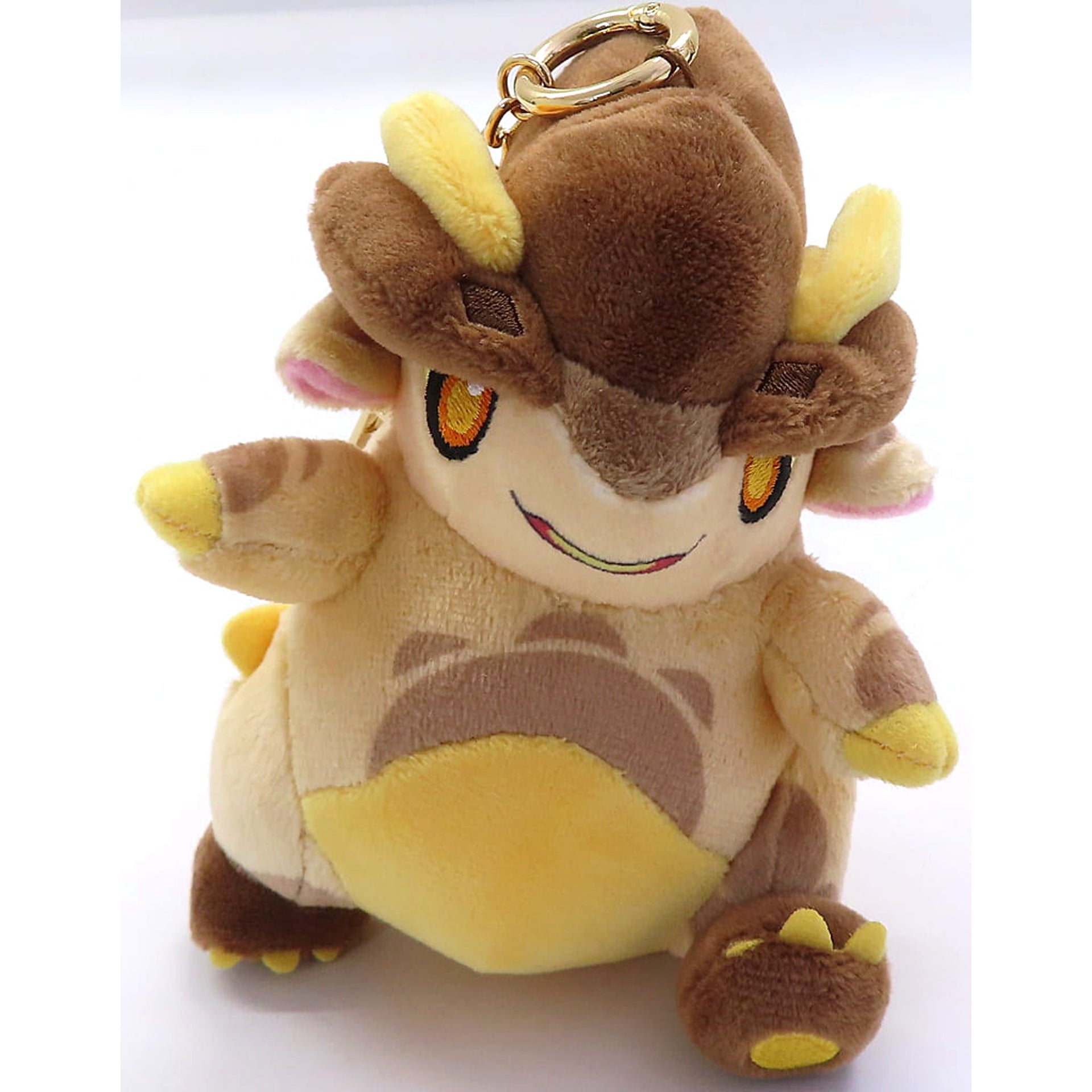 Genshin Tepetlisaurus Ignited: Blaze to Natlan Series Baby Dragon Plush Keychain Keychains [USED]