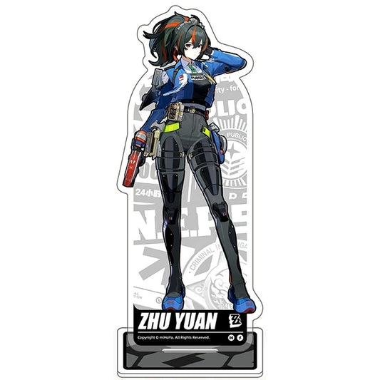 Zhu Yuan Zenless Zone Zero Standing Art Series Acrylic Stand Special Investigation Team [USED]