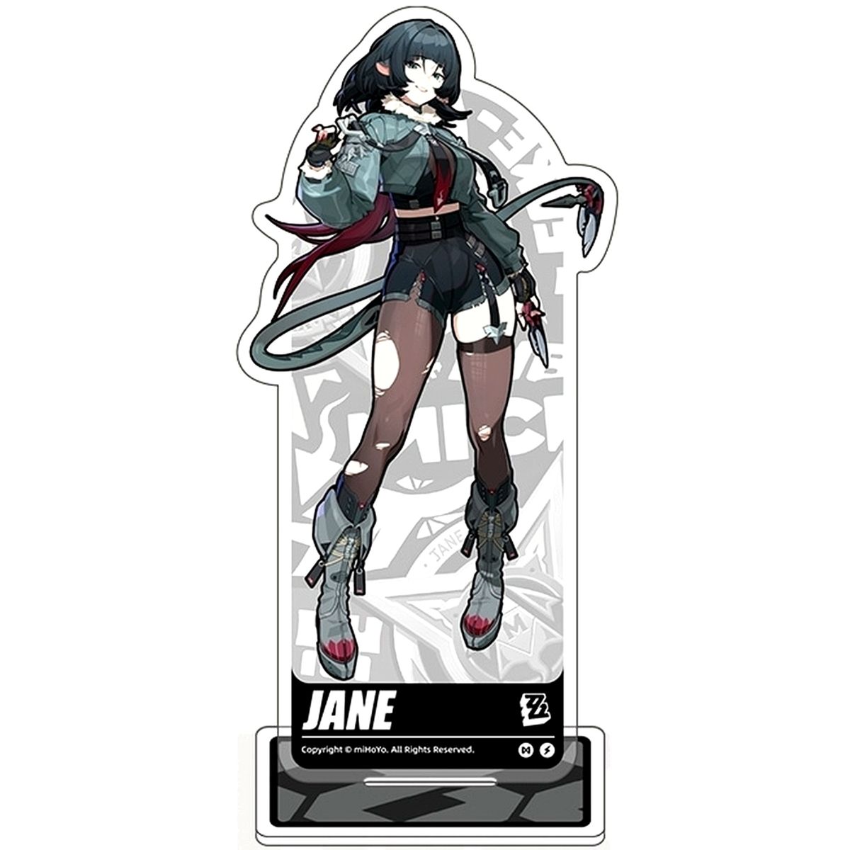 Jane Doe Standing Art Series Acrylic Stand Unaffiliated Zenless Zone Zero [USED]
