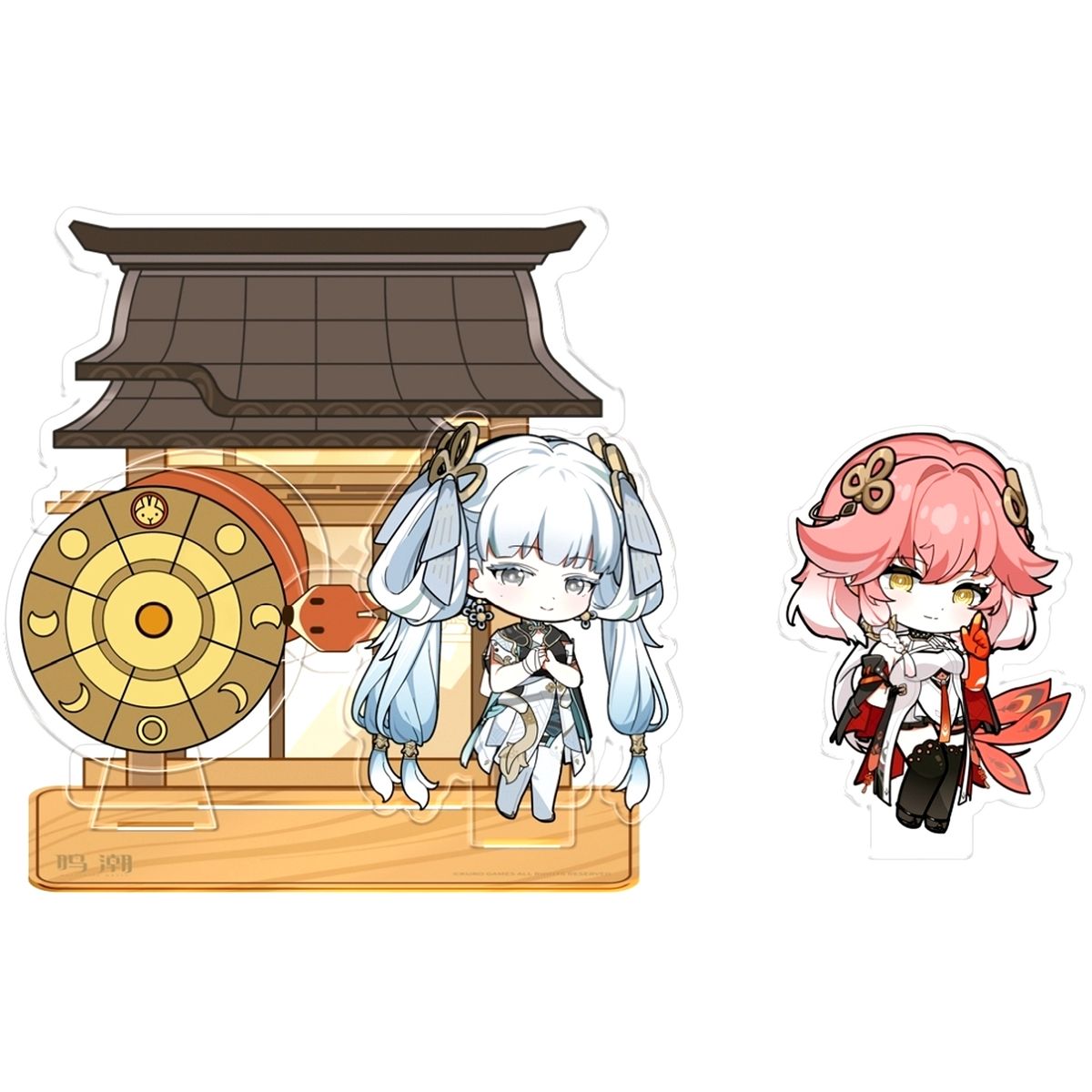 Changli, Jinhsi Fox Kuji Moon Chasing Festival Scene Stand Wuthering Waves [USED]