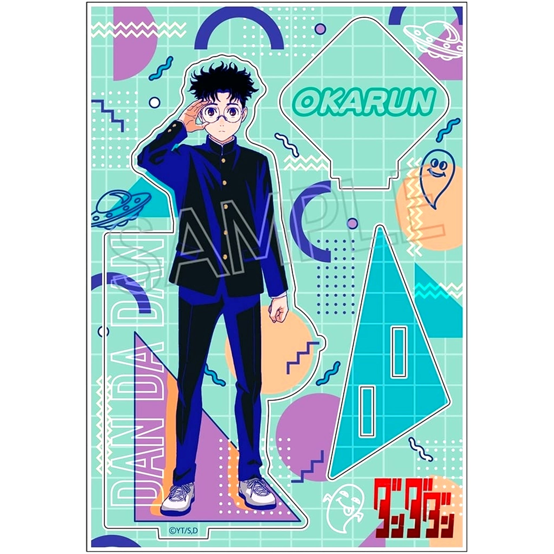 Dandadan Okarun Ken Takakura Vivid Line Acrylic Stand [USED]