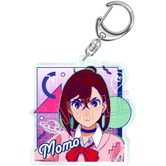 Dandadan Momo Ayase Momo Vivid Line Acrylic Keychain [USED]