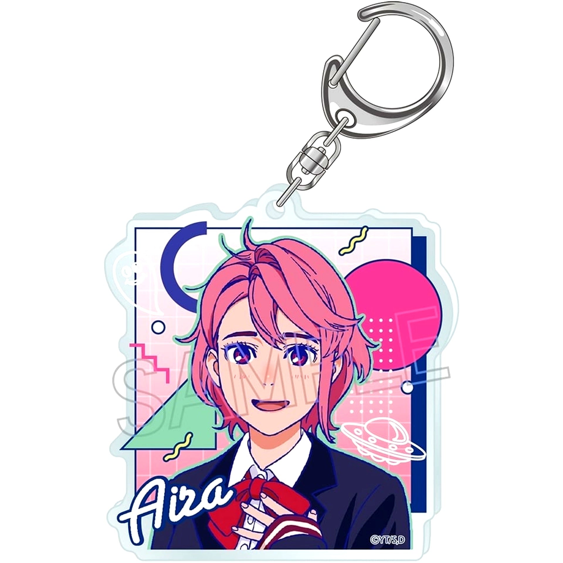 Dandadan Aira Shiratori Aira Vivid Line Acrylic Keychain [USED]