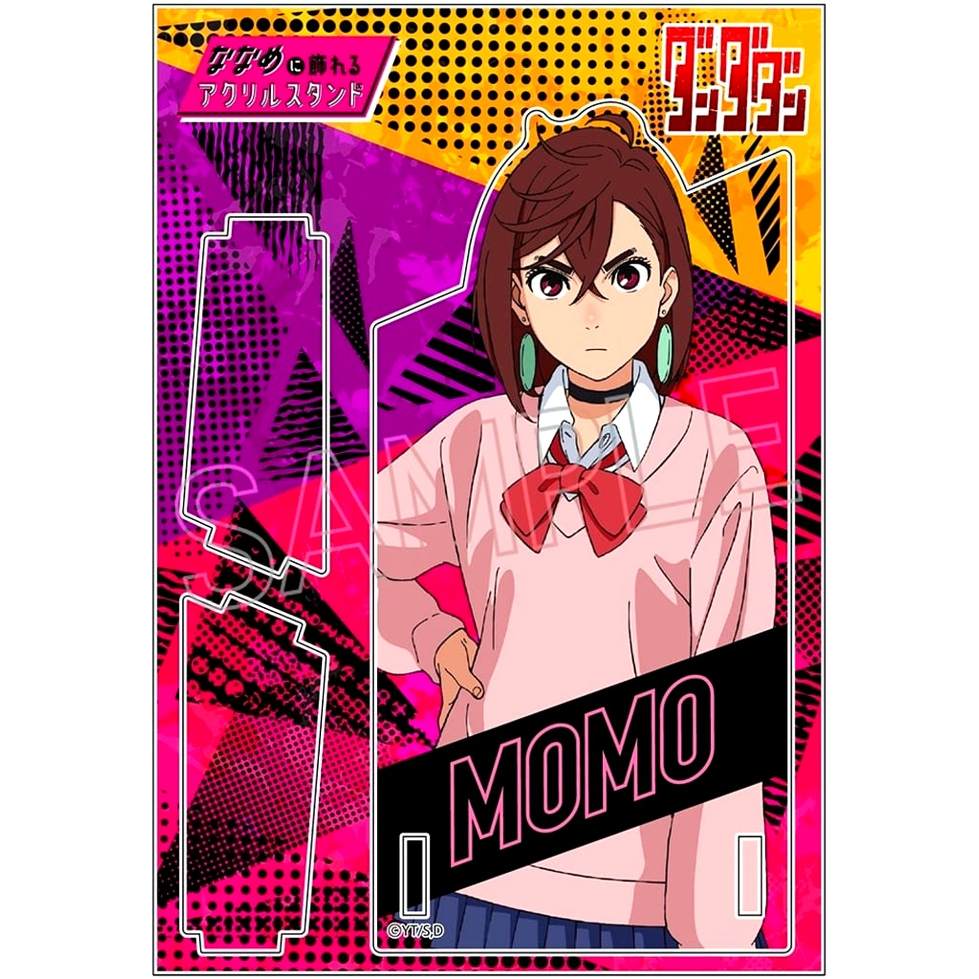 Dandadan Momo Ayase Angled Display Acrylic Stand [USED]