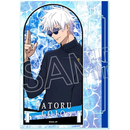 A. Satoru Gojo Diagonally Displayable Acrylic Stand Jujutsu Kaisen [USED]
