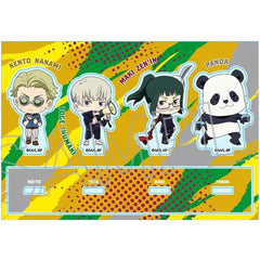 Jujutsu Kaisen Maki Zenin & Toge Inumaki & Panda & Kento Nanami Chibi Collection vol. 2 Type B Acrylic Stands [USED]