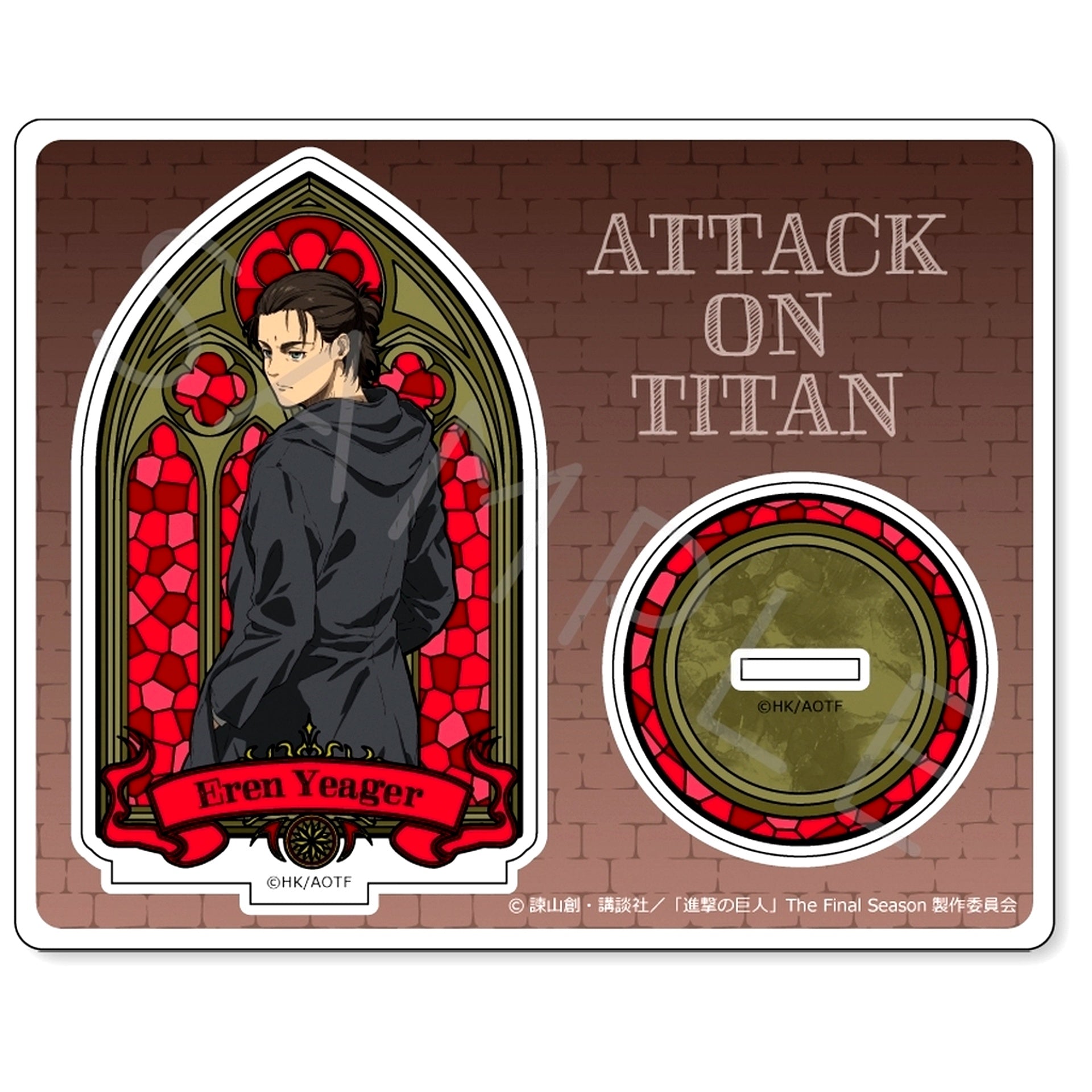 Eren Yeager Attack on Titan The Final Season Acrylic Stand Vol.12 CA [USED]
