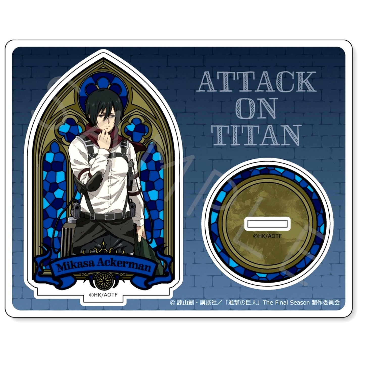 Mikasa Ackerman Attack on Titan The Final Season Acrylic Stand Vol.12 CB [USED]