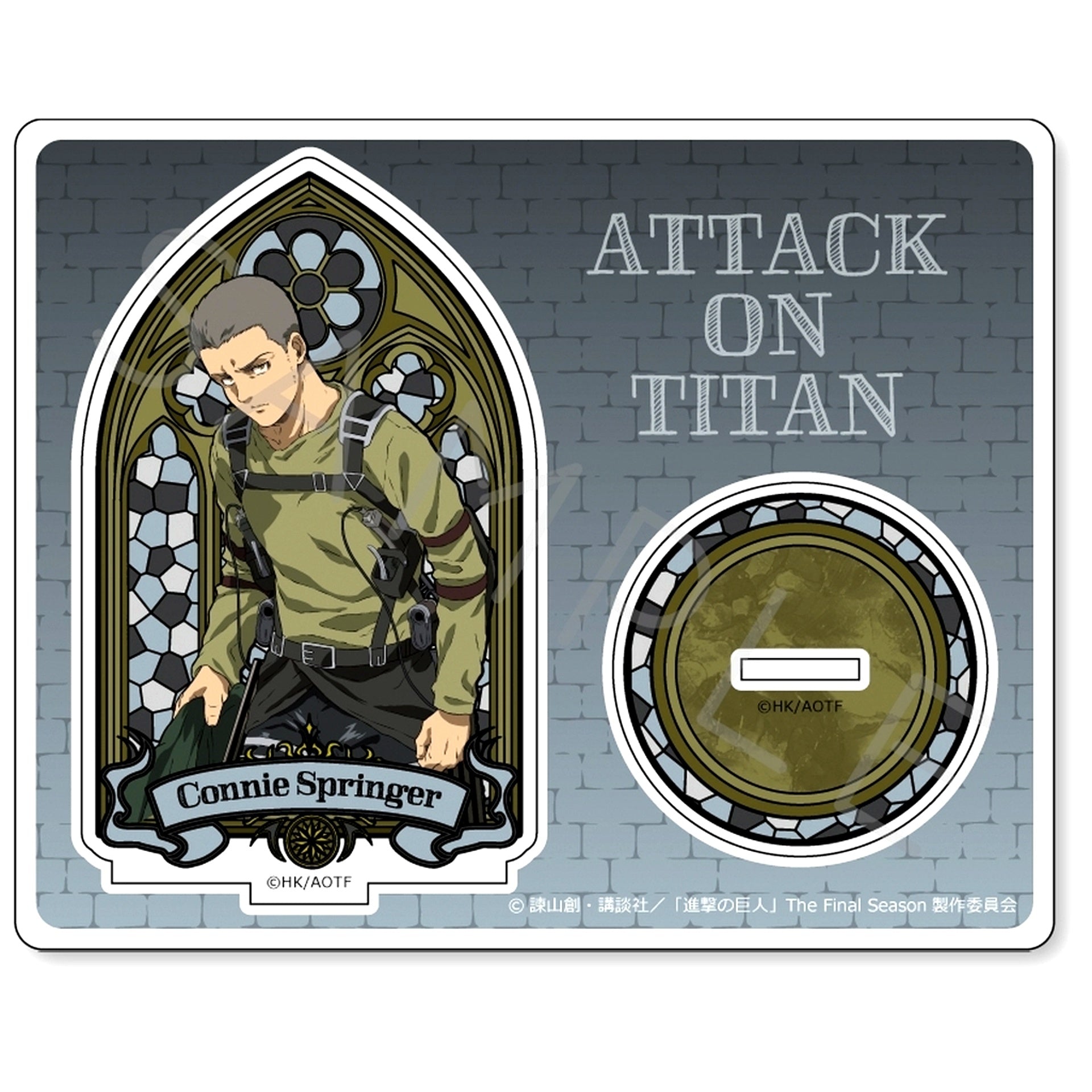 Connie Springer Attack on Titan The Final Season Acrylic Stand Vol.12 CD [USED]