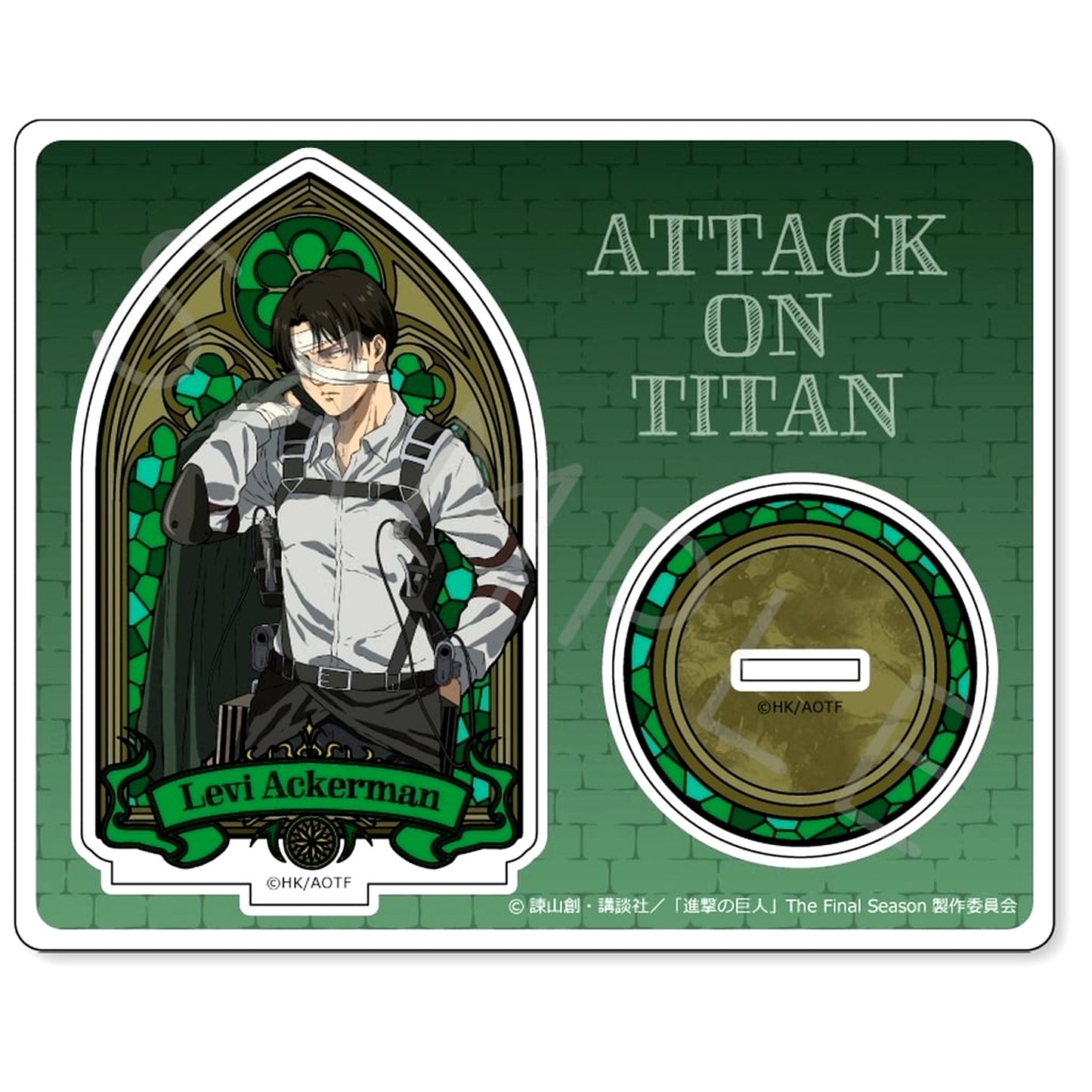 Levi Ackerman Attack on Titan The Final Season Acrylic Stand Vol.12 CI [USED]