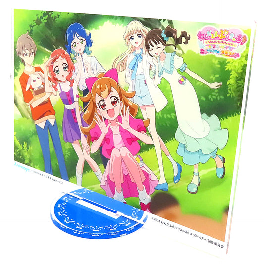 Wonderful Precure Acrylic Stand Animage 2025 Jan Special Issue All Applicants Service [USED]
