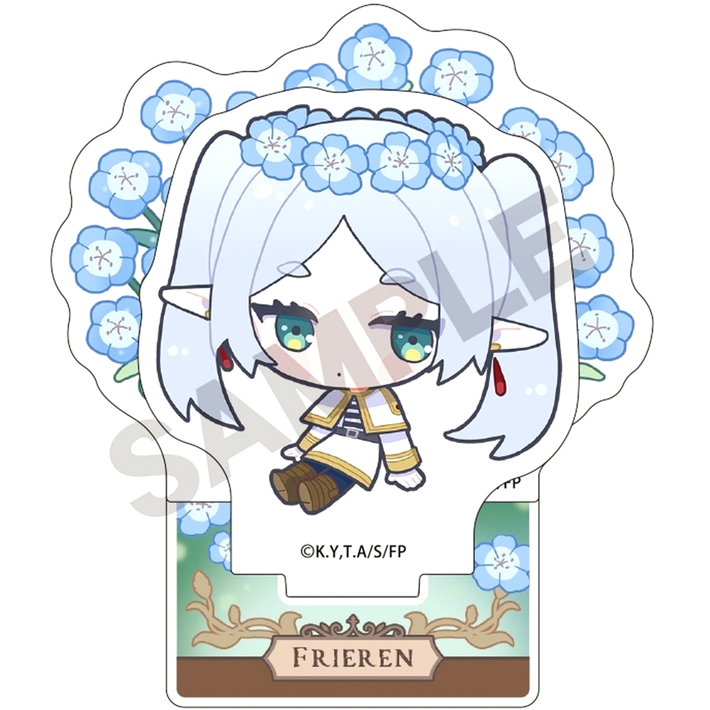 Frieren Blue Moon Weed Diorama Acrylic Stand Chimaniwa Frieren Beyond Journeys End [USED]